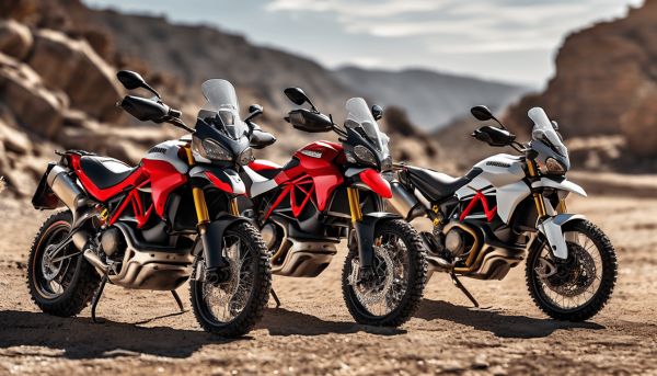 Des modèles de trail Ducati qui s’adaptent à toutes les aventures